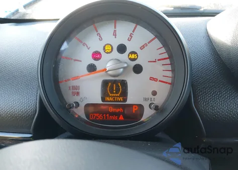 2013 Mini Countryman Cooper z USA, uszkodzony, nr VIN WMWZB3C5XDWM09567